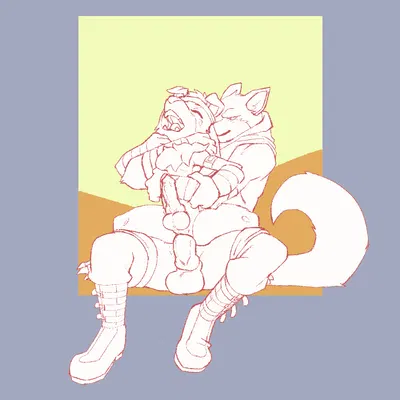 bergamo, connor the gaomon (bandai namco, digimon) created by twostrokemouse