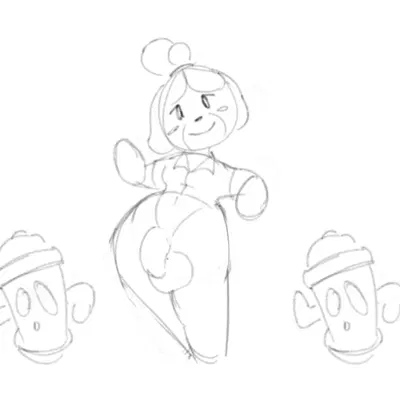 isabelle (animal crossing) (animal crossing, nintendo) created by capsicummies