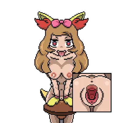 pokemon trainer, serena (pokemon) (nintendo, pokemon) created by javacookie