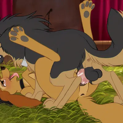 dixie (tfath), rip (psy101) (disney, the fox and the hound) created by tuwka