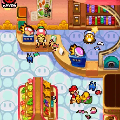 kylie koopa, luigi, mario (mario and luigi (series), mario bros) created by mayin