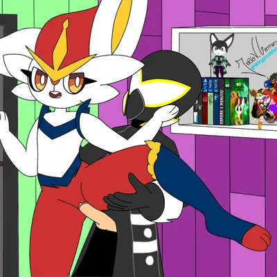 albedo (whygenamoon), light fast luz negra (whygenamoon), megumin (konosuba) (ben 10, cartoon network) created by whygenamoon