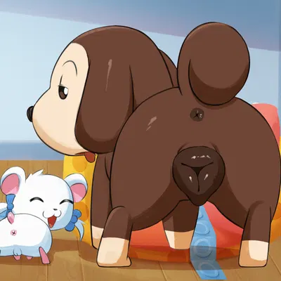 bijou (hamtaro), brandy (hamtaro) (hamtaro (series)) created by lkiws, manene