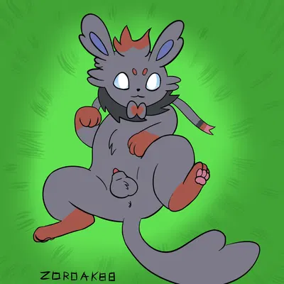 fan character, zoro (zoroak) (nintendo, pokemon) created by zoroak88