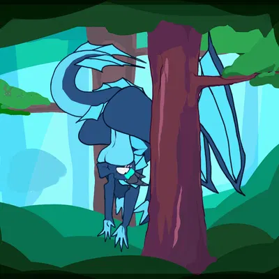 bluescaleddragon (european mythology, mythology) created by roksim