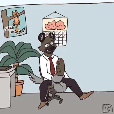 haida (aggretsuko) (aggretsuko, sanrio) created by maxpany