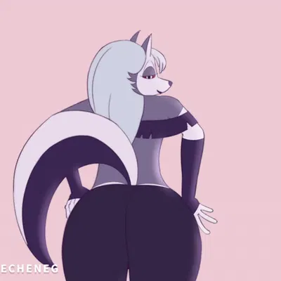 loona (helluva boss) (hellaverse, helluva boss) created by oatmealpecheneg