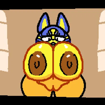 ankha (animal crossing) (animal crossing, nintendo) created by superiorfox