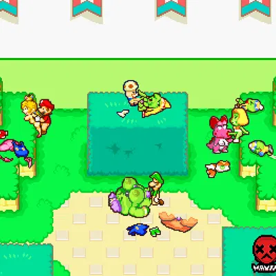 birdo (character), lady lima, luigi (mario and luigi (series), mario bros) created by mayin