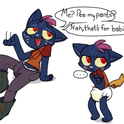 mae borowski (night in the woods) created by messyszop