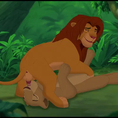 nala (the lion king), simba (the lion king) (disney, the lion king) created by kaion
