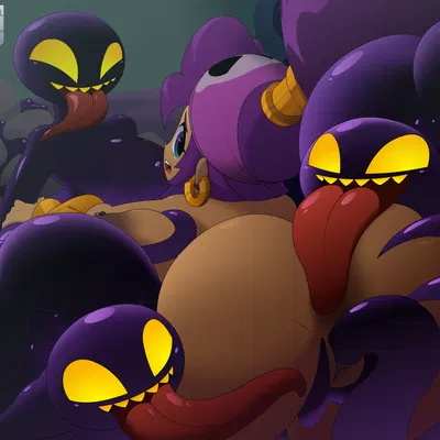 shantae (shantae (series), wayforward) created by tzokatli