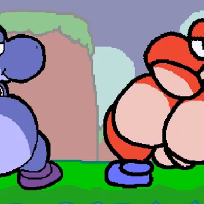 yoshi (character) (mario bros, nintendo) created by superiorfox, toedi