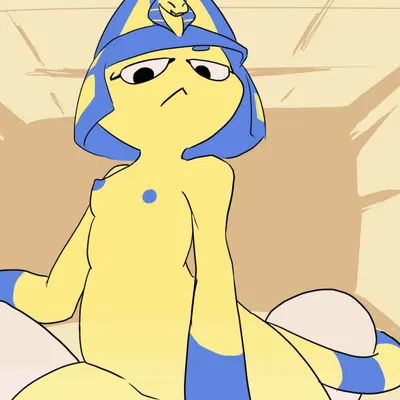 ankha (animal crossing) (animal crossing, ankha zone) created by dragonweirdo