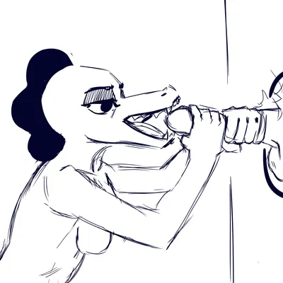 bea santello (night in the woods) created by duckhere