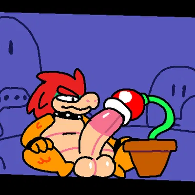 bowser (mario bros, mario pissing) created by superiorfox