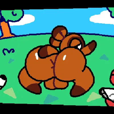 flick (animal crossing), k.k. slider, tom nook (animal crossing) (animal crossing, nintendo) created by superiorfox