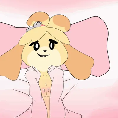 isabelle (animal crossing) (animal crossing, nintendo) created by dragonweirdo