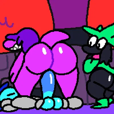 kris dreemurr, ralsei, susie (deltarune) (deltarune, undertale (series)) created by superiorfox