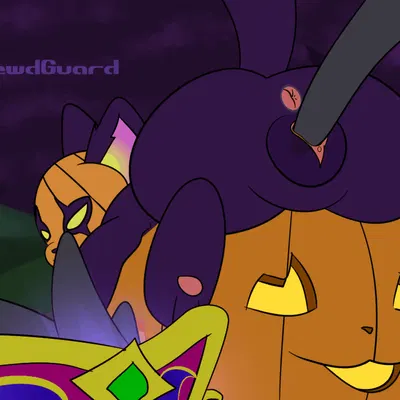 bewitching yuumi, yuumi (lol) (halloween, league of legends) created by highguard