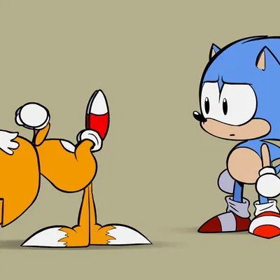 classic sonic, classic tails, miles prower (classic sonic (universe), sega) created by hotdiggedydemon