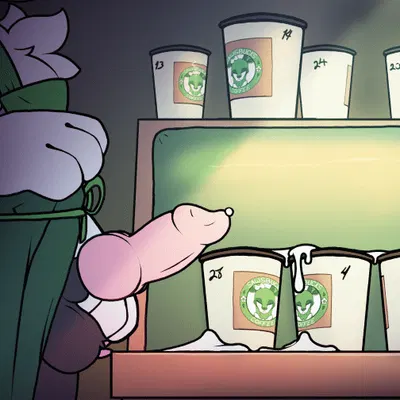 gingy (gingy k fox) (i mean breast milk, nintendo) created by gingy k fox