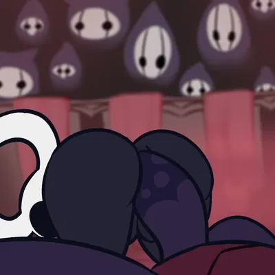 grimm (hollow knight), the knight (hollow knight) (hollow knight (franchise), team cherry) created by rabblet