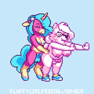 bobby (fluffy gf), stella (fluffy gf) (mythology) created by fluffygirlfriend