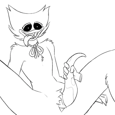 huggy wuggy (mob entertainment, poppy playtime) created by mandyfoxy