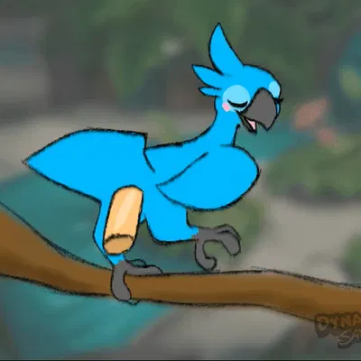 jewel (rio) (blue sky studios, rio (series)) created by dynabird