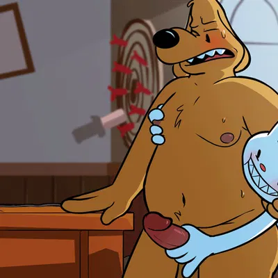 max (sam and max), samuel dog (sam and max) created by horntfrog