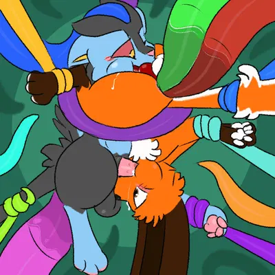 fan character, rayn luxray, timmy fox (nintendo, pokemon) created by pocketpaws