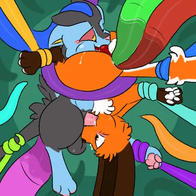 fan character, rayn luxray, timmy fox (nintendo, pokemon) created by pocketpaws