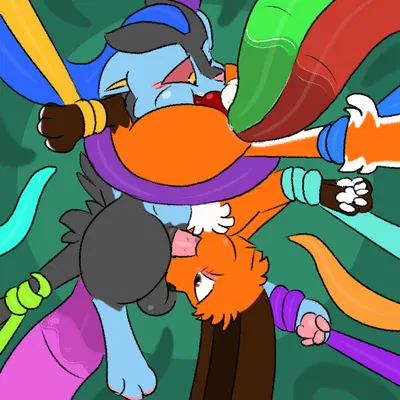 fan character, rayn luxray, timmy fox (nintendo, pokemon) created by pocketpaws