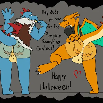 gnasher, taevarth (halloween, mythology) created by kodigozoot