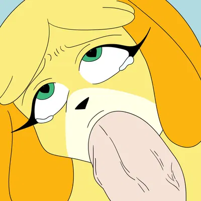 isabelle (animal crossing) (animal crossing, nintendo) created by vicketch