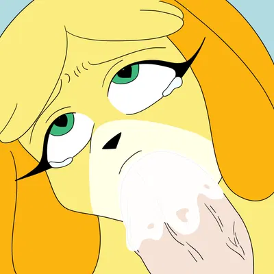 isabelle (animal crossing) (animal crossing, nintendo) created by vicketch