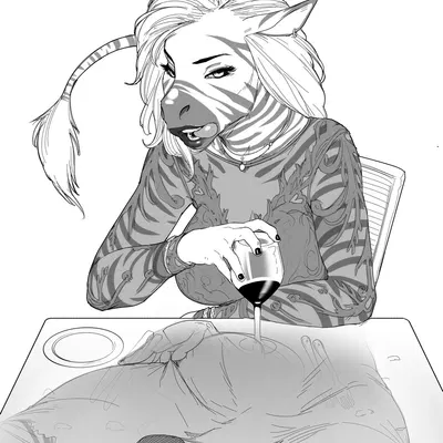 zebra gal (ellurker) created by jadony, taylorfur