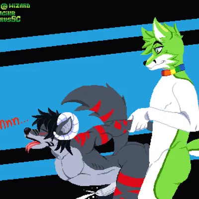 fidget the fox, saber braveheart (mythology) created by gekkowizard