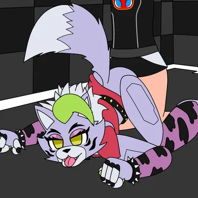 light fast luz negra (whygenamoon), roxanne wolf (five nights at freddy's, five nights at freddy's: security breach) created by whygenamoon