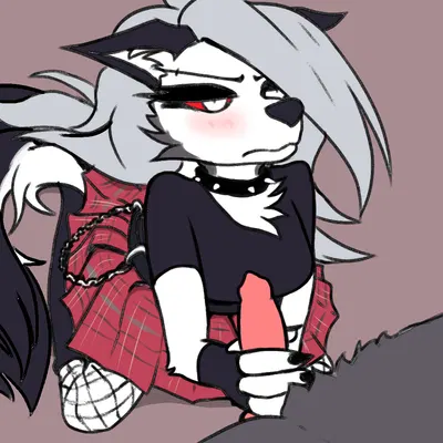 loona (helluva boss) (hellaverse, helluva boss) created by its a mok