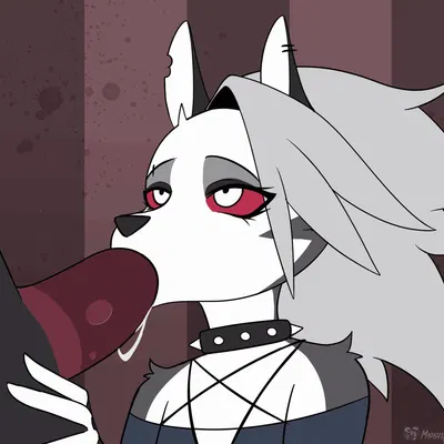 loona (helluva boss) (hellaverse, helluva boss) created by moonfluffmf