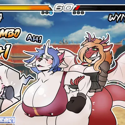 ryla, wynter (mythology, tekken) created by frozenartifice