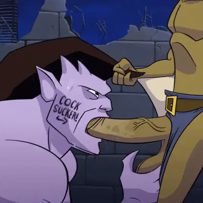 goliath (gargoyles), lexington (gargoyles) (disney, gargoyles) created by sandastrevor