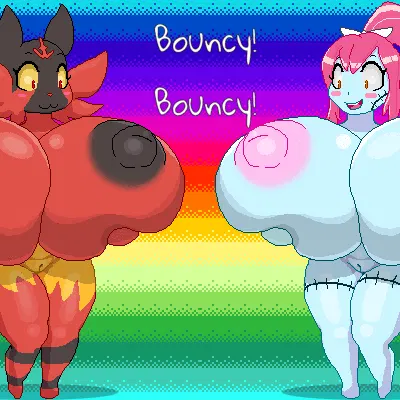 tits (lysergide) (nintendo, pokemon) created by lysergide