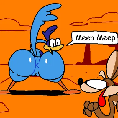 dinosaur (google chrome), road runner (looney tunes), wile e. coyote (google, google chrome) created by superiorfox