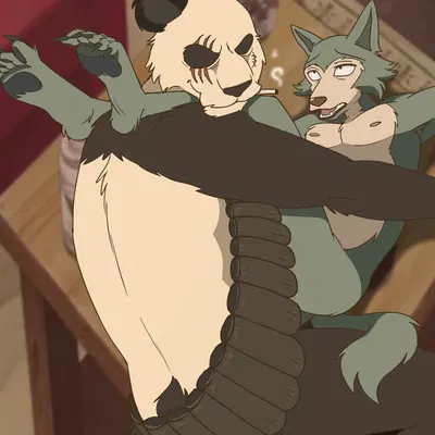 gouhin (beastars), legoshi (beastars) (beastars) created by bikomation