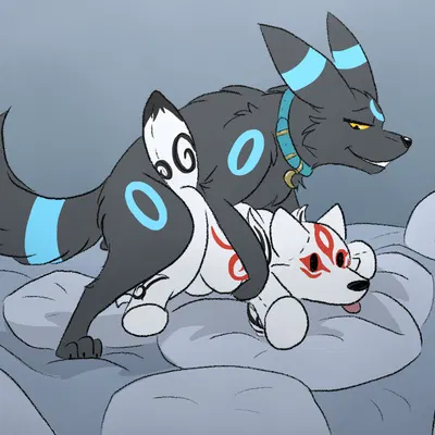 amaterasu (okami), umbre (umbre2597) (capcom, clover studio) created by muskydusky