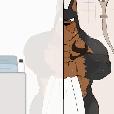 doberman bouncer (hyaku) created by hyaku (artist)