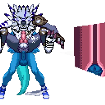 nina dasher (bandai namco, digimon) created by zeka10000